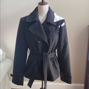 American Rag Charcoal Pea Coat like new